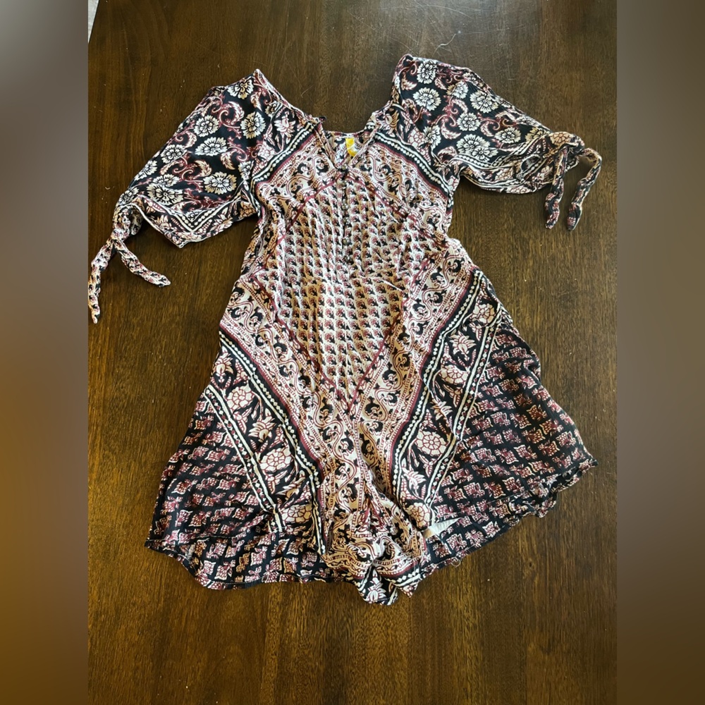 Free People Romper Floral Jumpsuit NWT